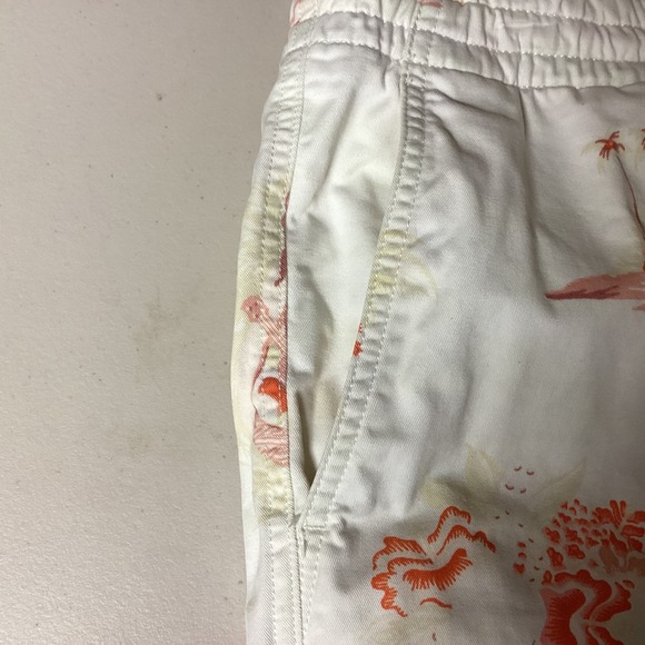 Polo Ralph Lauren Mens Shorts L White Tropical Island Surf Teddy Bear Hula Dance - Picture 8 of 15